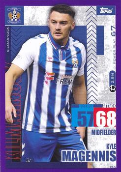 2023-24 Topps Match Attax SPFL - Electric Purple Border #86 Kyle Magennis Front