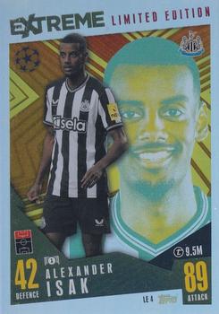 2023-24 Topps Match Attax UEFA Club Competitions Extra - Limited Edition #LE4 Alexander Isak Front