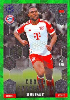 2023-24 Topps Match Attax UEFA Club Competitions Extra - Emerald #243 Serge Gnabry Front