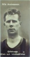 1931-32 Coralli Fotboll #16 Nils Andreasson Front