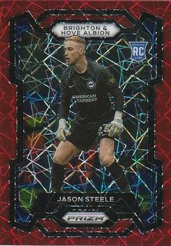 2023-24 Panini Prizm Premier League - Red Lazer #91 Jason Steele Front