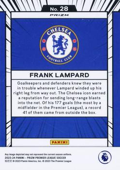 2023-24 Panini Prizm Premier League - Manga #28 Frank Lampard Back