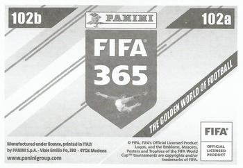2024 Panini FIFA 365 Stickers #102a/102b André Onana / Tom Heaton Back
