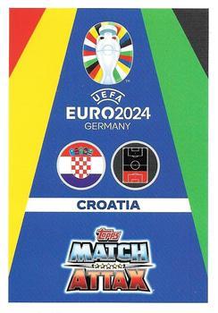 2024 Topps Match Attax Euro 2024 Germany #CRO6 Josip Stanišić Back