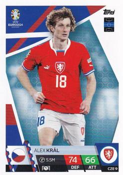 2024 Topps Match Attax Euro 2024 Germany #CZE9 Alex Král Front