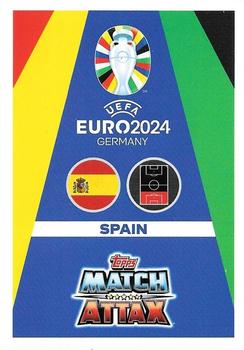 2024 Topps Match Attax Euro 2024 Germany #ESP4 Pau Torres Back