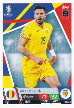 2024 Topps Match Attax Euro 2024 Germany #ROU2 Andrei Burcă Front