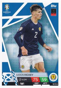 2024 Topps Match Attax Euro 2024 Germany #SCO6 Aaron Hickey Front