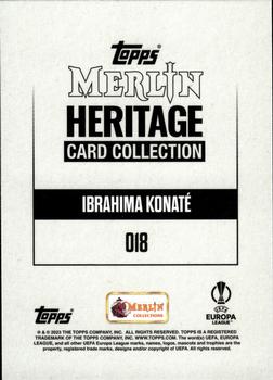 2023-24 Merlin Heritage UEFA Club Competitions #018 Ibrahima Konaté Back
