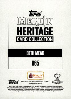 2023-24 Merlin Heritage UEFA Club Competitions #065 Beth Mead Back