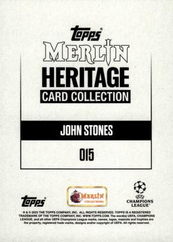2023-24 Merlin Heritage UEFA Club Competitions - Red #015 John Stones Back