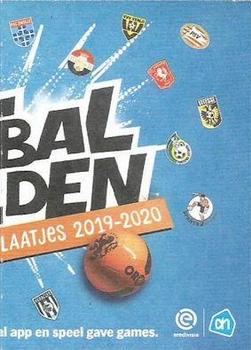 2019-20 Albert Heijn Onze Voetbal Helden #131 Jens Odgaard Back