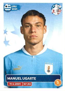 2024 Panini CONMEBOL Copa America USA Stickers #URU12 Manuel Ugarte Front