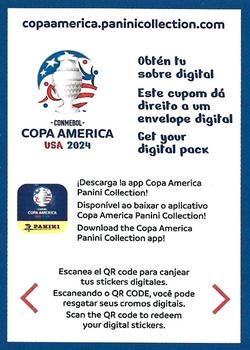 2024 Panini CONMEBOL Copa America USA Stickers #NNO Copa America USA 2024 Redeem Digital Stickers Front