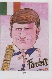 1990 Pronostocos Los Grandes del Futbol Mundial (1930-1990) #32 Giacinto Facchetti Front