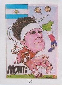 1990 Pronostocos Los Grandes del Futbol Mundial (1930-1990) #63 Luis Monti Front