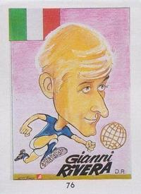 1990 Pronostocos Los Grandes del Futbol Mundial (1930-1990) #76 Gianni Rivera Front
