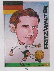 1990 Pronostocos Los Grandes del Futbol Mundial (1930-1990) #97 Fritz Walter Front