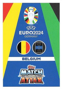 2024 Topps Match Attax Euro 2024 Germany - One to Watch #OTW12 Youri Tielemans Back