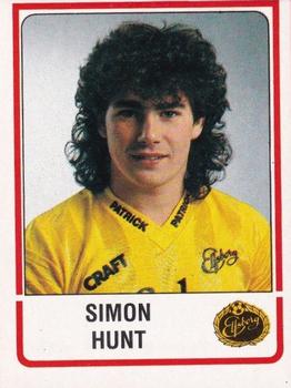 1986 Panini Fotboll 86 Allsvenskan och Division II #90 Simon Hunt Front