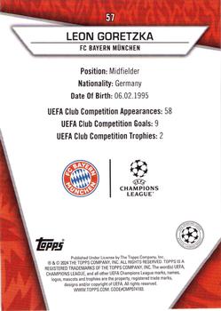 2023-24 Topps UEFA Club Competitions Superstars #57 Leon Goretzka Back