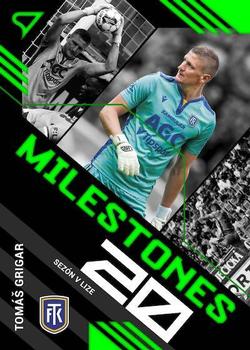 2023-24 SportZoo Fortuna:Liga Serie 2 - Milestones #MS-15 Tomas Grigar Front