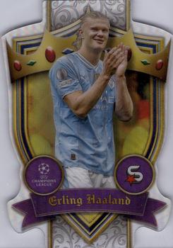 2023-24 Topps UEFA Club Competitions Superstars - UCL Royalty #ROY-2 Erling Haaland Front