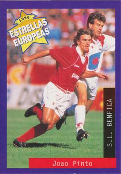 1996 Panini Estrellas Europeas #81 Joao Pinto Front