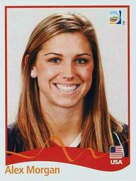 2011 Panini FIFA Women's World Cup Stickers #196 Alex Morgan Front