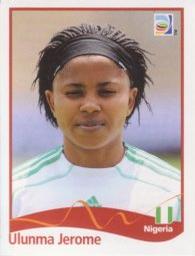 2011 Panini FIFA Women's World Cup Stickers #70 Ulunma Jerome Front
