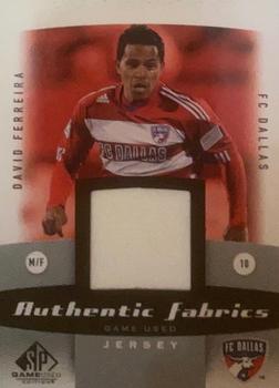 2011 SP Game Used - Authentic Fabrics #AF-DF David Ferreira Front