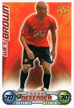 2008-09 Topps Match Attax Premier League #NNO Wes Brown Front