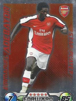 2008-09 Topps Match Attax Premier League #NNO Emmanuel Adebayor Front