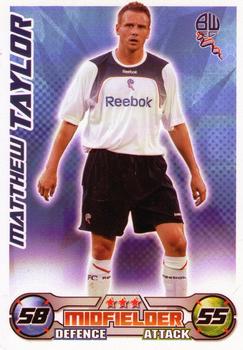 2008-09 Topps Match Attax Premier League #NNO Matthew Taylor Front