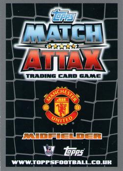 2011-12 Topps Match Attax Premier League #170 Tom Cleverley Back
