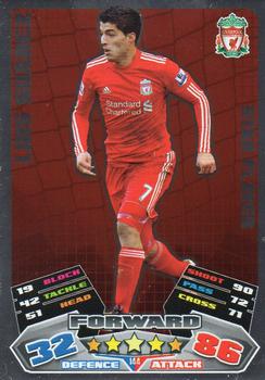 2011-12 Topps Match Attax Premier League #144 Luis Suárez Front