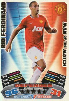 2011-12 Topps Match Attax Premier League #388 Rio Ferdinand Front