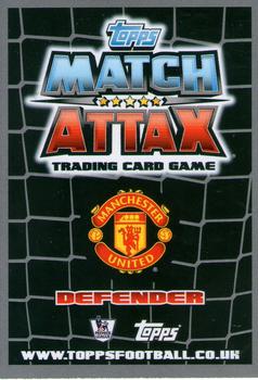 2011-12 Topps Match Attax Premier League #422 Nemanja Vidic Back