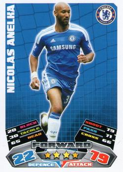 2011-12 Topps Match Attax Premier League #90 Nicolas Anelka Front