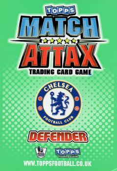2010-11 Topps Match Attax Premier League #111 Ashley Cole Back