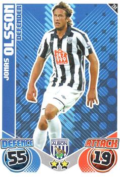 2010-11 Topps Match Attax Premier League #294 Jonas Olsson Front