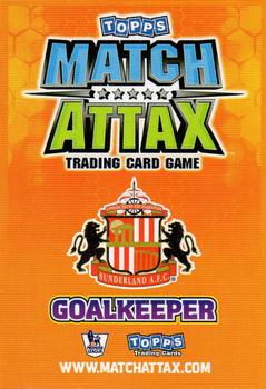 2009-10 Topps Match Attax Premier League #NNO Craig Gordon Back