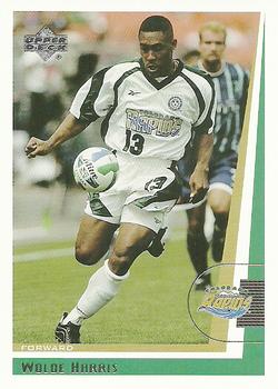 1999 Upper Deck MLS #27 Wolde Harris Front