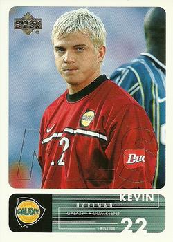 2000 Upper Deck MLS #15 Kevin Hartman Front