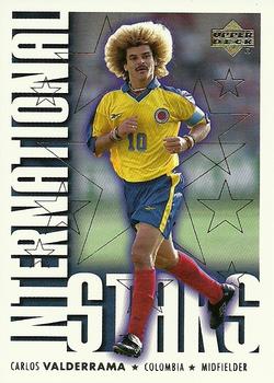 2000 Upper Deck MLS #98 Carlos Valderrama Front