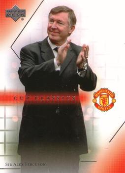 2001 Upper Deck Manchester United #105 Sir Alex Ferguson Front