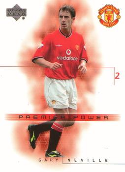 2001 Upper Deck Manchester United #60 Gary Neville Front