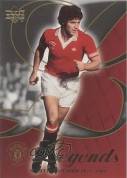 2002 Upper Deck Manchester United Legends #28 Martin Buchan Front