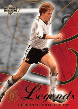 2002 Upper Deck Manchester United Legends #38 Gordon McQueen Front