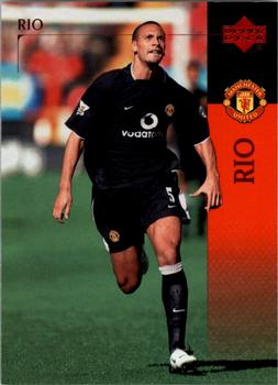 2003 Upper Deck Manchester United #60 Rio Ferdinand Front